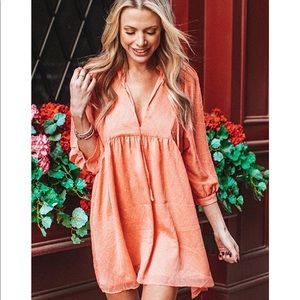 Buddy Love Fiona babydoll dress - Coral